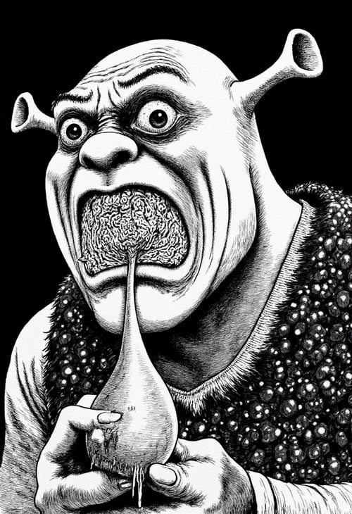 Junji Ito Style [FLUX] by kftiger on Tensor.Art