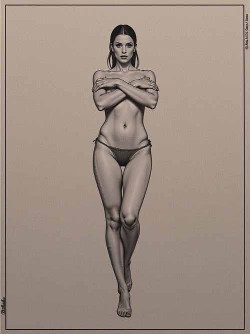 Vintage Ink and Pen Drawing Style by aimann on Tensor.Art