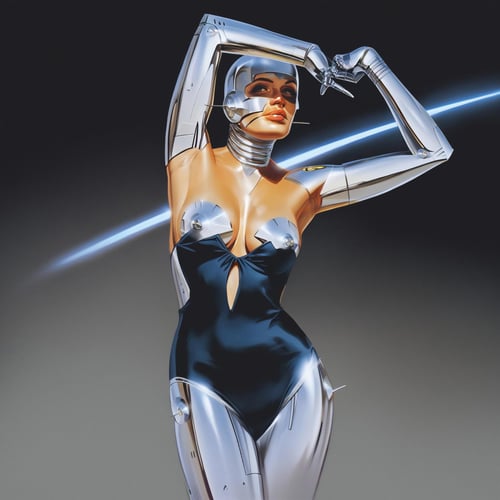 Chrome Gynoid Bimbos by Glamortica on Tensor.Art