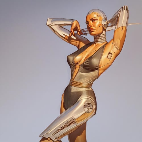 Chrome Gynoid Bimbos by Glamortica on Tensor.Art