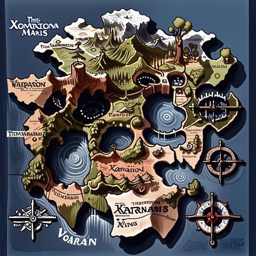 Fantasy World Maps by Glamortica on Tensor.Art