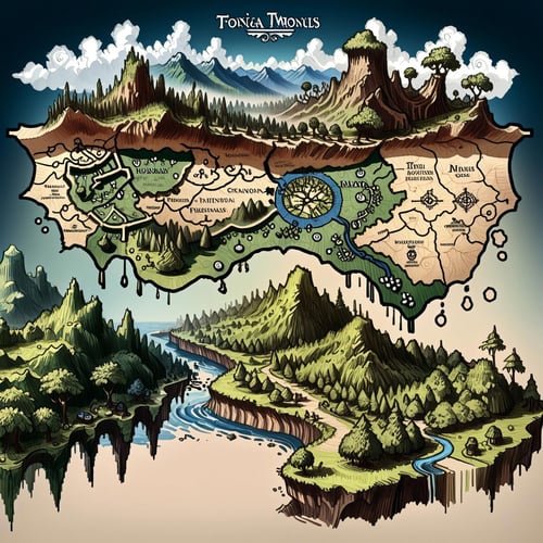 Fantasy World Maps by Glamortica on Tensor.Art