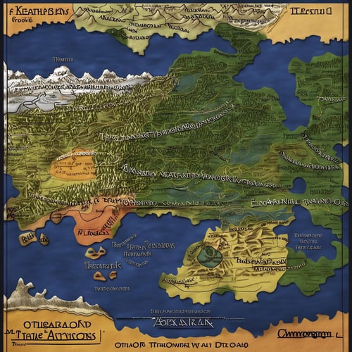 Fantasy World Maps by Glamortica on Tensor.Art