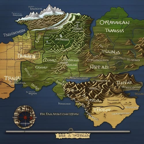 Fantasy World Maps by Glamortica on Tensor.Art