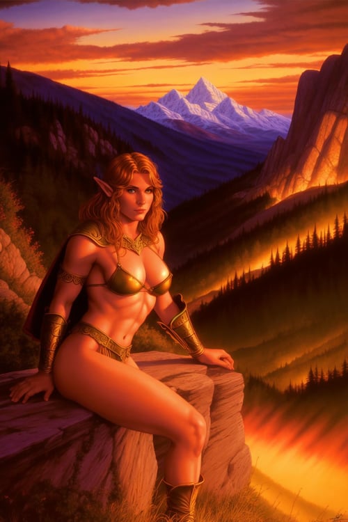DM's Fantasy Art by Elmore + XL by Glamortica on Tensor.Art