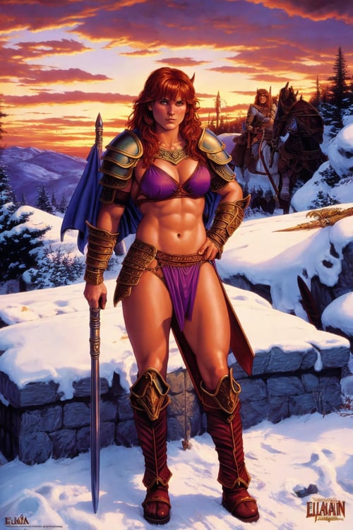 DM's Fantasy Art by Elmore + XL by Glamortica on Tensor.Art