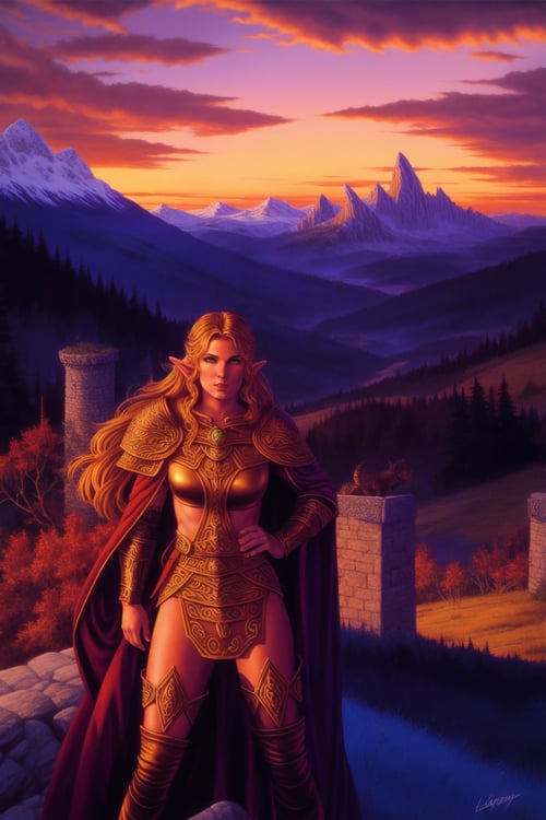 DM's Fantasy Art by Elmore + XL by Glamortica on Tensor.Art