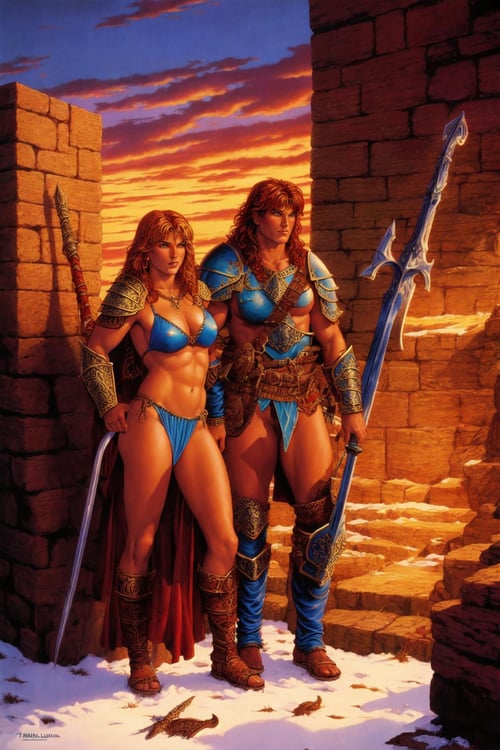 DM's Fantasy Art by Elmore + XL by Glamortica on Tensor.Art