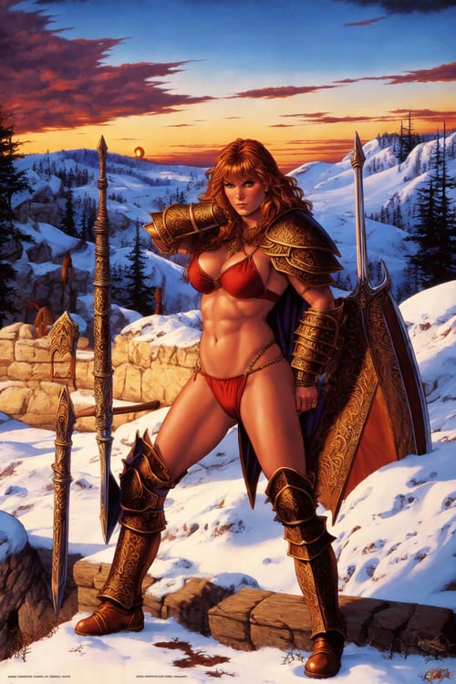 DM's Fantasy Art by Elmore + XL by Glamortica on Tensor.Art