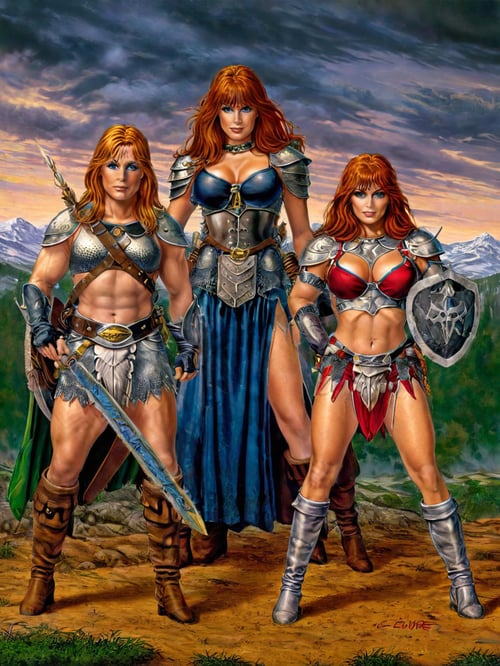 DM's Fantasy Art by Elmore + XL by Glamortica on Tensor.Art