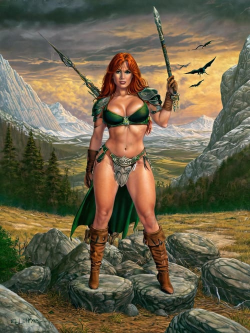 DM's Fantasy Art by Elmore + XL by Glamortica on Tensor.Art