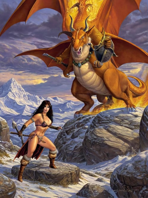 DM's Fantasy Art by Elmore + XL by Glamortica on Tensor.Art