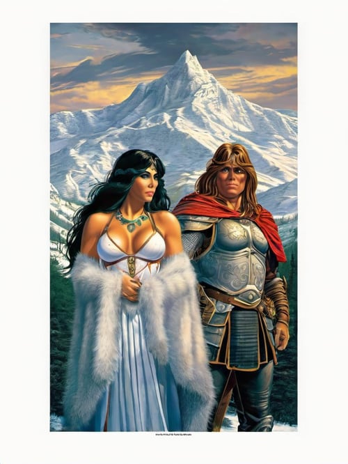 DM's Fantasy Art by Elmore + XL by Glamortica on Tensor.Art