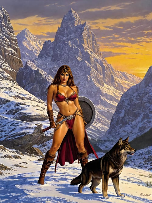 DM's Fantasy Art by Elmore + XL by Glamortica on Tensor.Art
