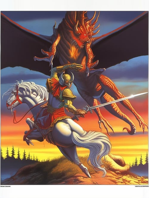 DM's Fantasy Art by Elmore + XL by Glamortica on Tensor.Art