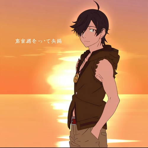 Koyomi Araragi from Kizumonogatari by GuyleD A.I on Tensor.Art