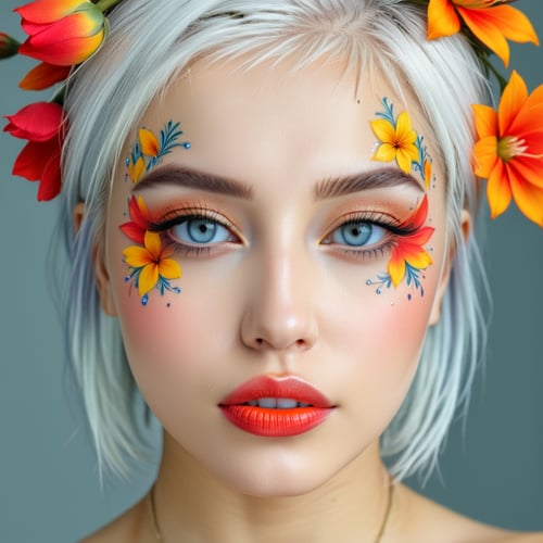 Eyelashes & Eyeshadow XL by sanalee on Tensor.Art