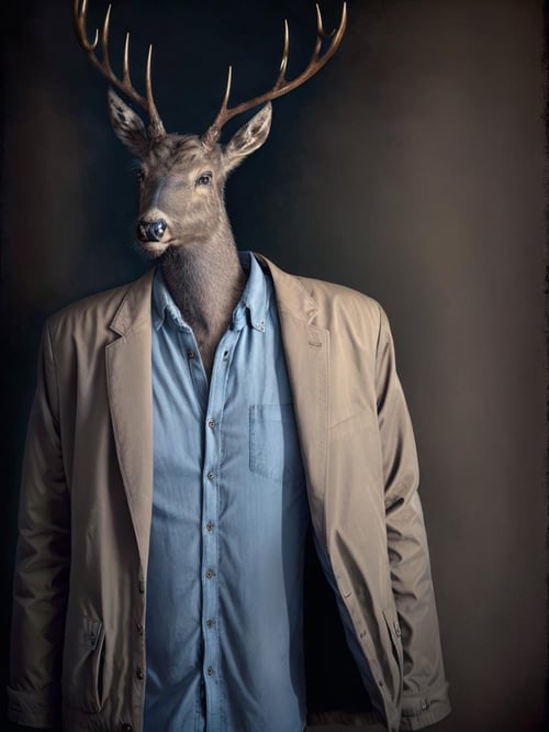Dressed animals by Kappa_Neuro on Tensor.Art