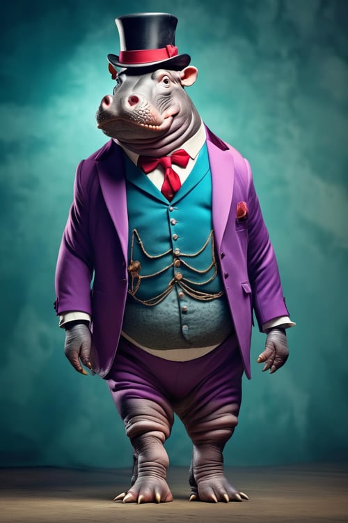 Dressed animals by Kappa_Neuro on Tensor.Art