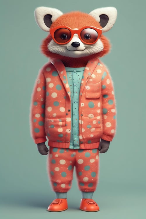 Dressed animals by Kappa_Neuro on Tensor.Art