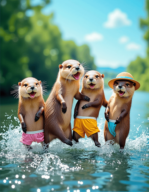 Dressed animals by Kappa_Neuro on Tensor.Art