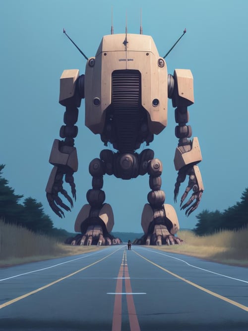 Simon Stålenhag Style by Kappa_Neuro on Tensor.Art