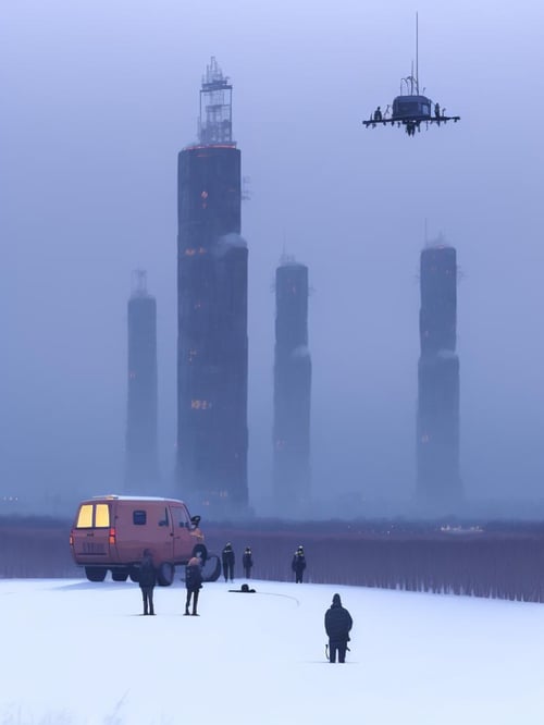 Simon Stålenhag Style by Kappa_Neuro on Tensor.Art