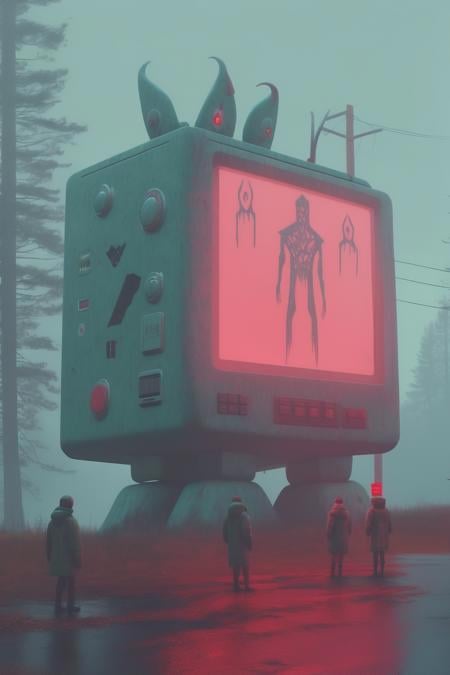 Simon Stålenhag Style by Kappa_Neuro on Tensor.Art