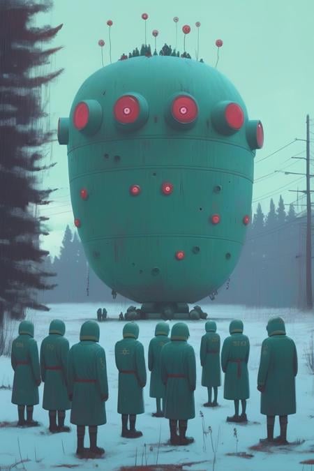 Simon Stålenhag Style by Kappa_Neuro on Tensor.Art