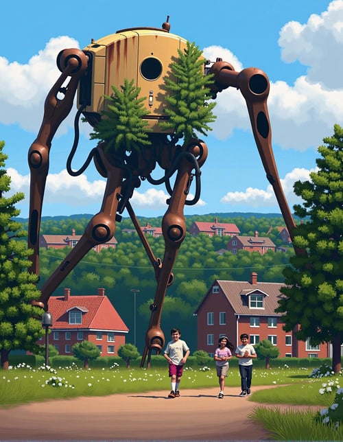 Simon Stålenhag Style by Kappa_Neuro on Tensor.Art