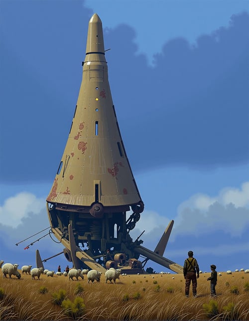 Simon Stålenhag Style by Kappa_Neuro on Tensor.Art