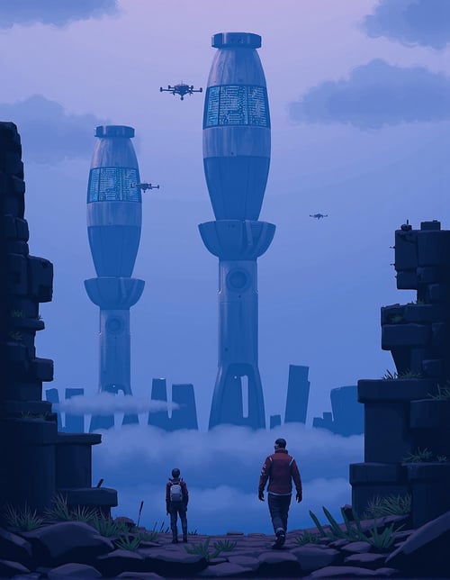Simon Stålenhag Style by Kappa_Neuro on Tensor.Art