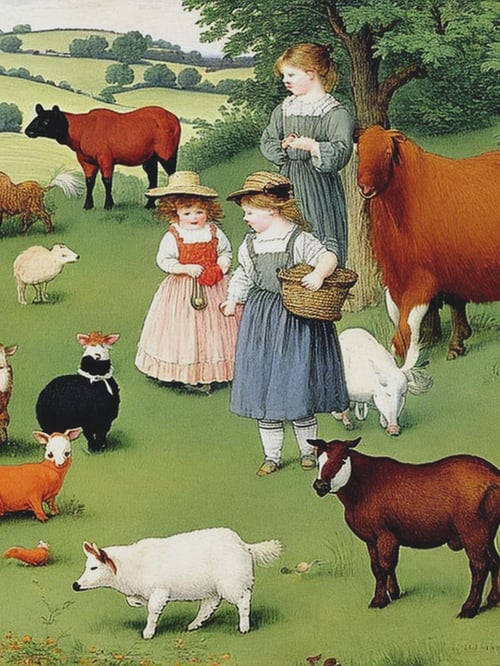 Kate Greenaway Style by Kappa_Neuro on Tensor.Art