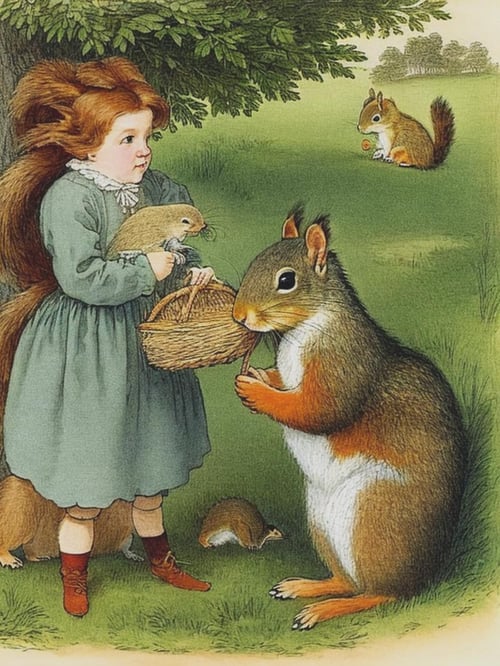 Kate Greenaway Style by Kappa_Neuro on Tensor.Art