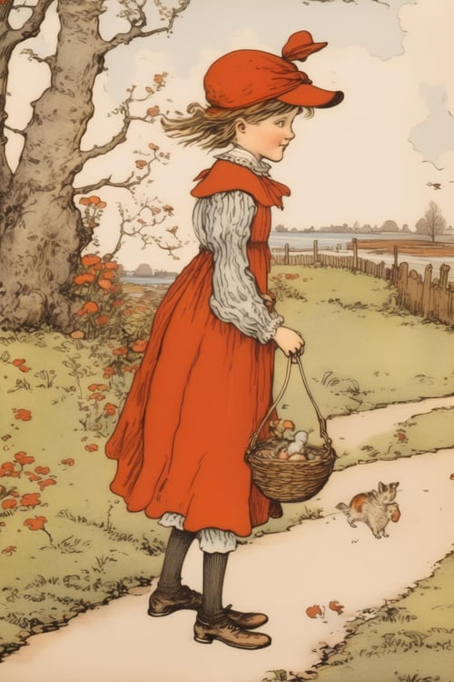 Kate Greenaway Style by Kappa_Neuro on Tensor.Art