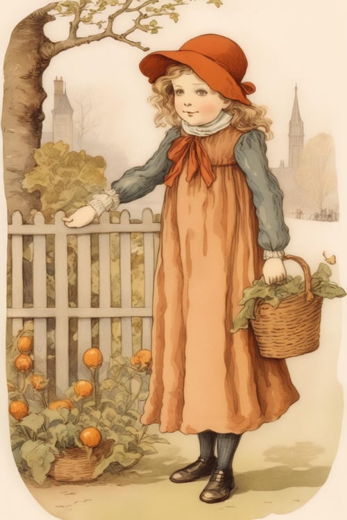 Kate Greenaway Style by Kappa_Neuro on Tensor.Art