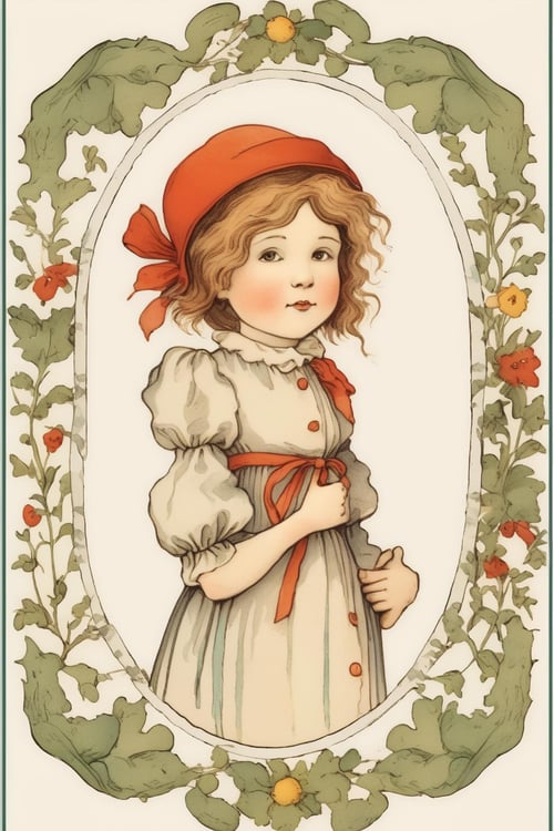 Kate Greenaway Style by Kappa_Neuro on Tensor.Art