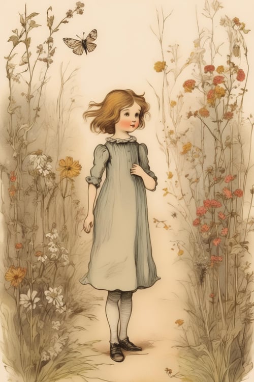 Kate Greenaway Style by Kappa_Neuro on Tensor.Art