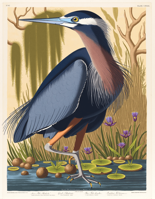 John James Audubon Style by Kappa_Neuro on Tensor.Art