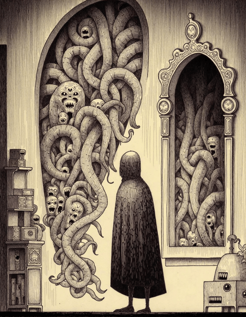John Kenn Mortensen Style by Kappa_Neuro on Tensor.Art