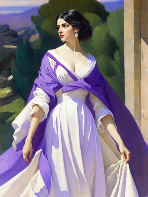 John Singer Sargent Style by Kappa_Neuro on Tensor.Art