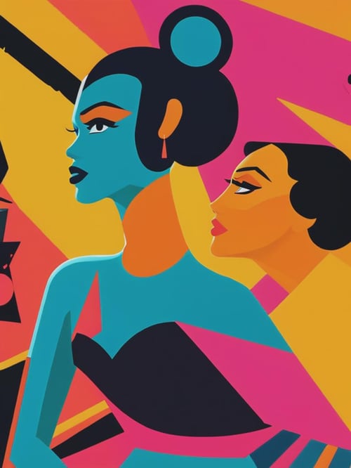 Josh Agle (SHAG) Style by Kappa_Neuro on Tensor.Art