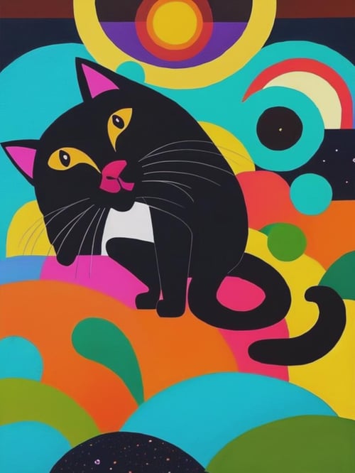 Josh Agle (SHAG) Style by Kappa_Neuro on Tensor.Art