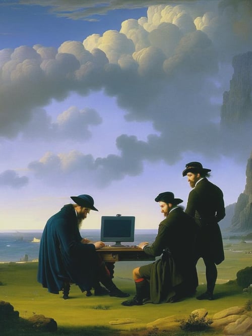 Joseph Wright Of Derby Style by Kappa_Neuro on Tensor.Art