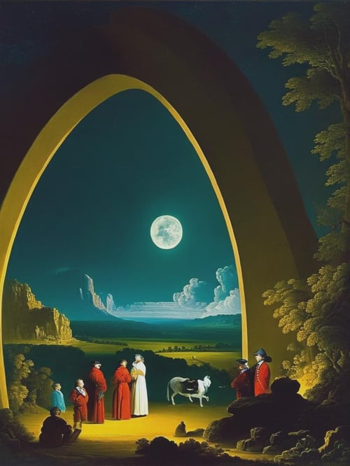 Joseph Wright Of Derby Style by Kappa_Neuro on Tensor.Art