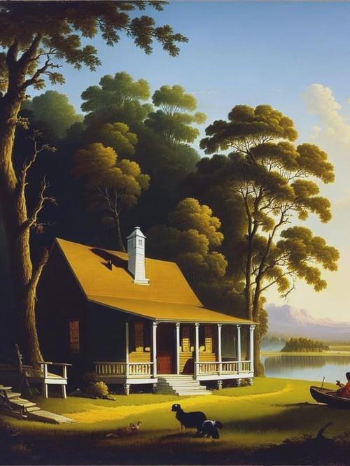 Joseph Wright Of Derby Style by Kappa_Neuro on Tensor.Art