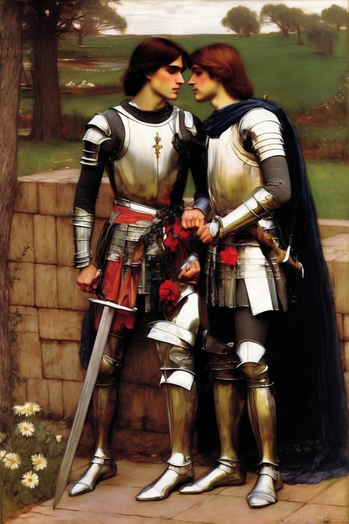 John William Waterhouse Style by Kappa_Neuro on Tensor.Art