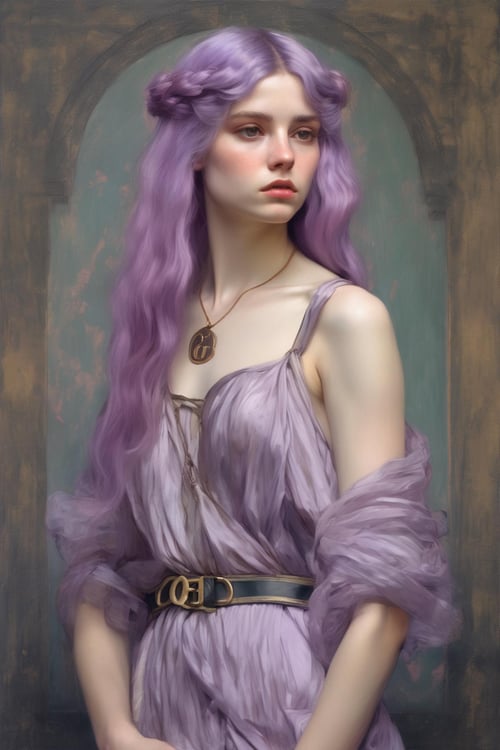 John William Waterhouse Style by Kappa_Neuro on Tensor.Art