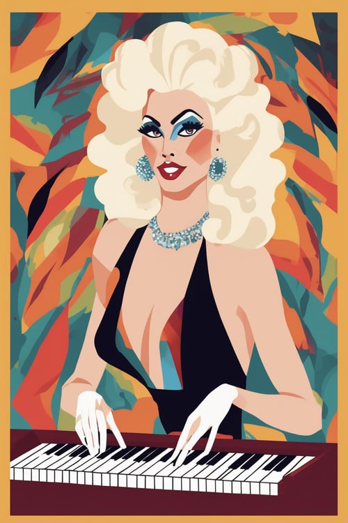 Josh Agle (SHAG) Style by Kappa_Neuro on Tensor.Art