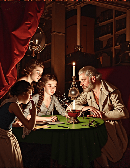 Joseph Wright Of Derby Style by Kappa_Neuro on Tensor.Art